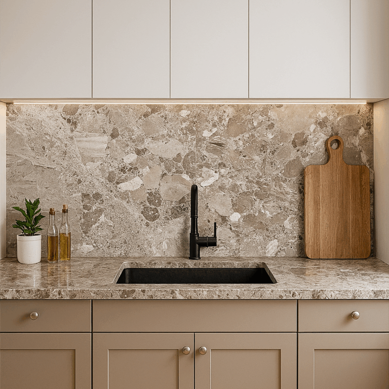Mocha Fossil granite